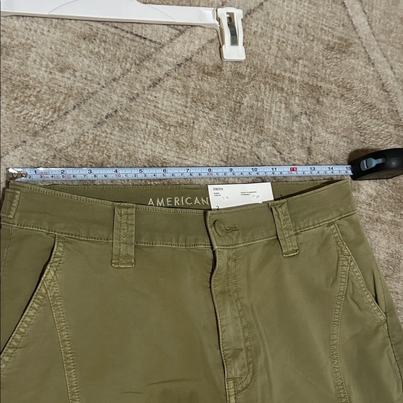 NWT! AE Stretch Barrel Cargo Pants Size 2 - Picture 7 of 10